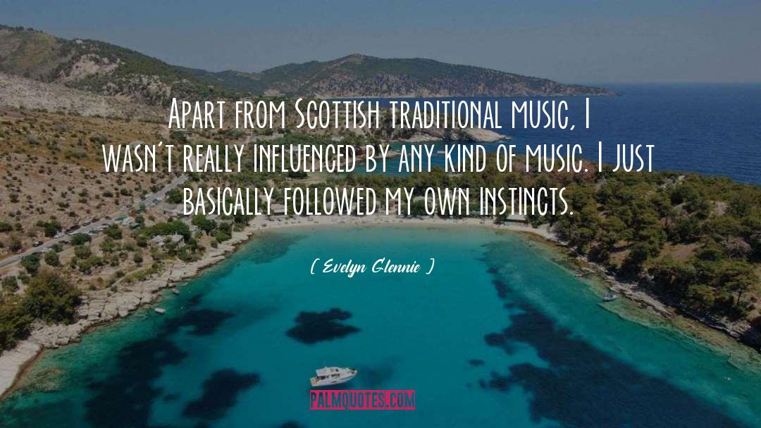 Scottish Yearbook quotes by Evelyn Glennie