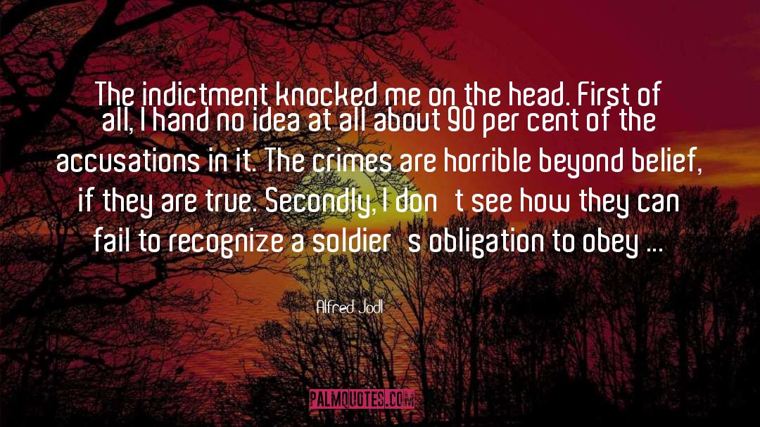 Scotttish True Crime quotes by Alfred Jodl