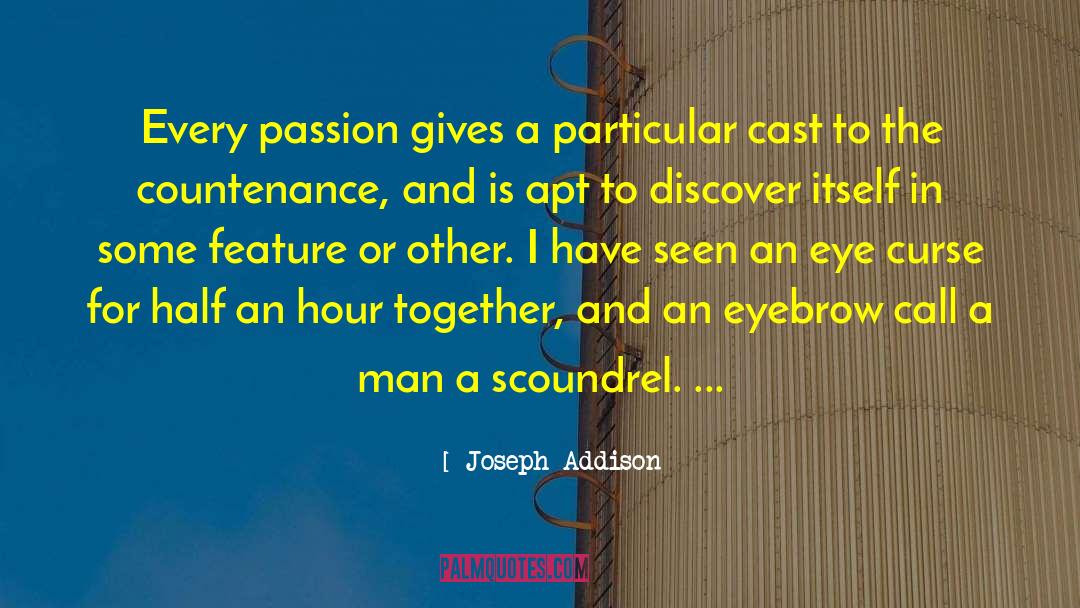 Scoundrel quotes by Joseph Addison