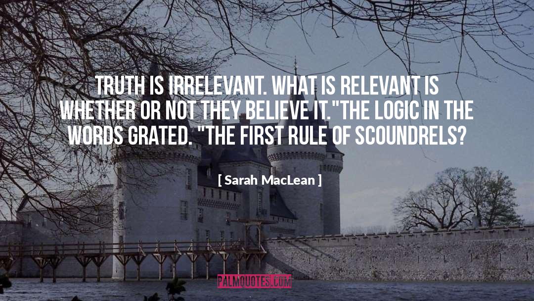 Scoundrels quotes by Sarah MacLean