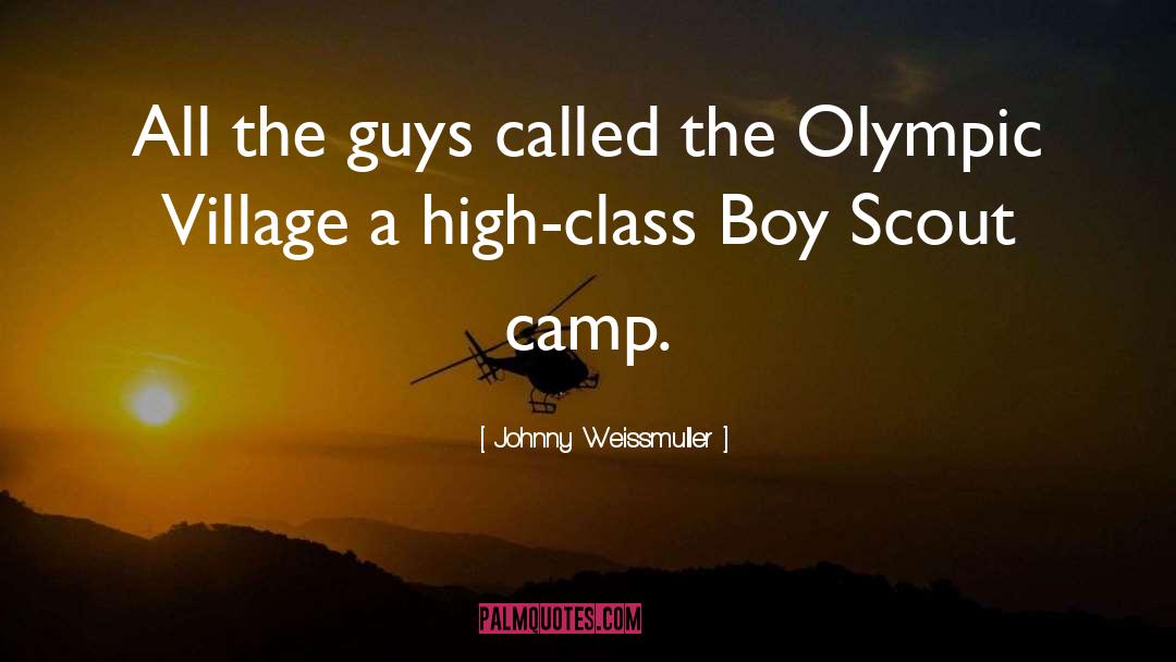 Scout quotes by Johnny Weissmuller