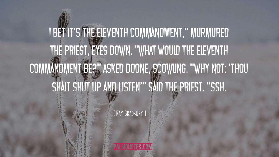 Scowling quotes by Ray Bradbury
