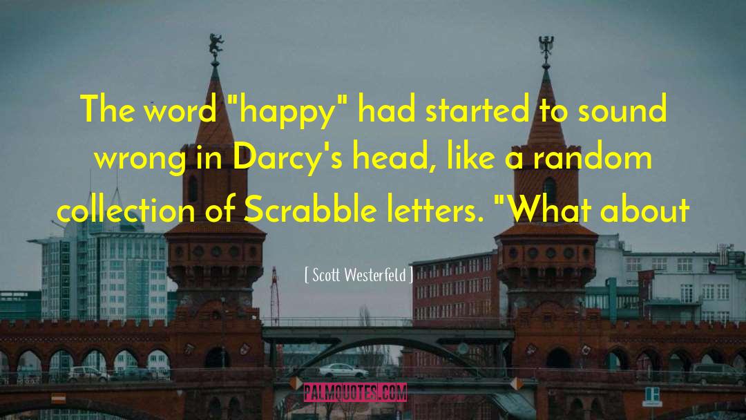 Scrabble quotes by Scott Westerfeld