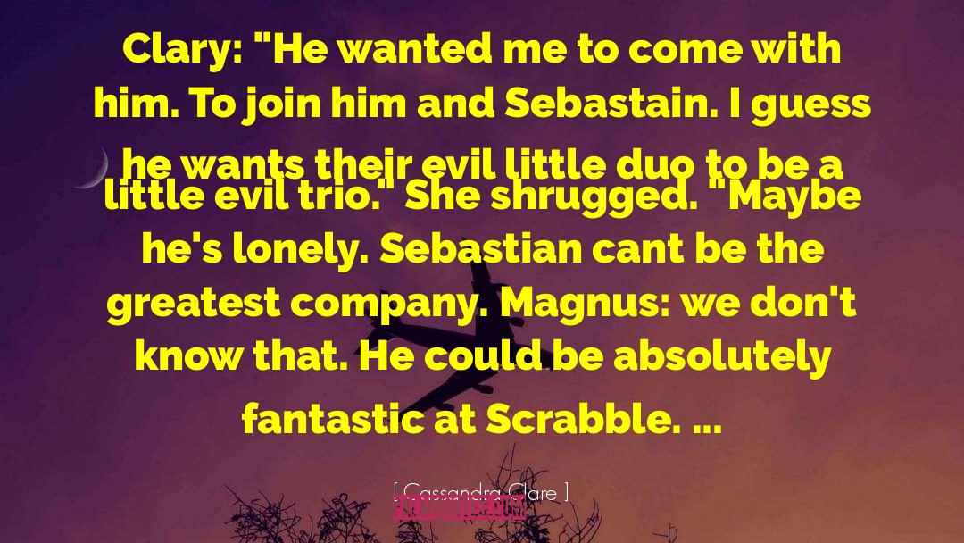 Scrabble quotes by Cassandra Clare
