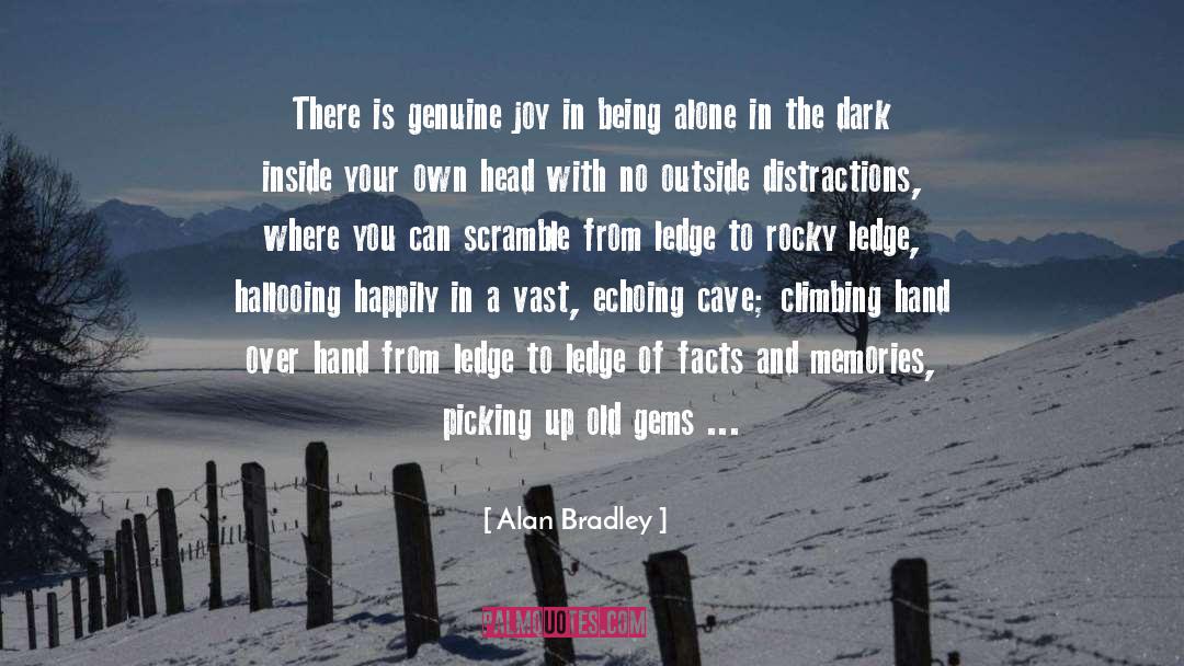 Scramble quotes by Alan Bradley