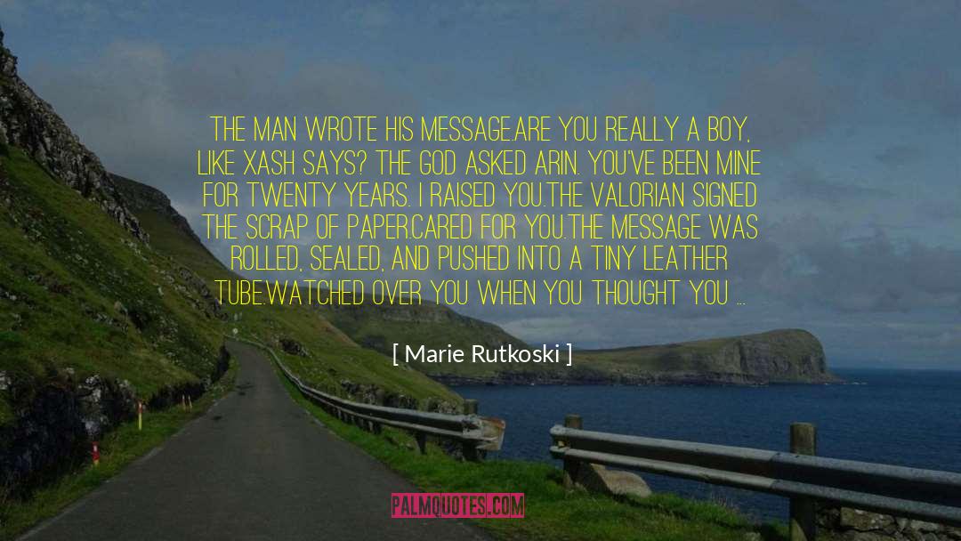 Scrap quotes by Marie Rutkoski