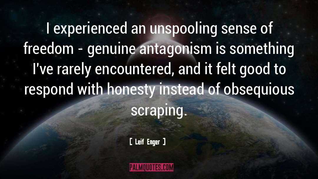 Scraping quotes by Leif Enger