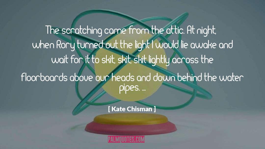 Scratching quotes by Kate Chisman