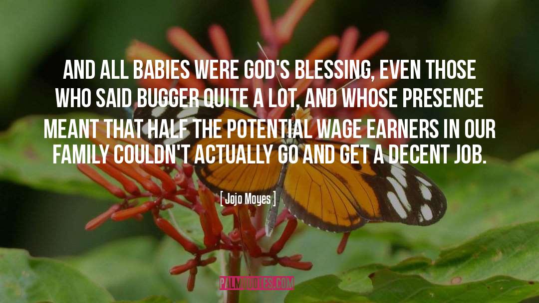 Screaming Babies quotes by Jojo Moyes