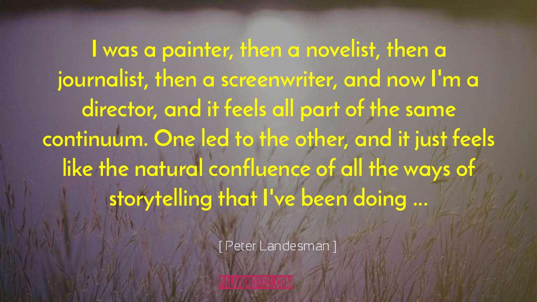 Screenwriter quotes by Peter Landesman