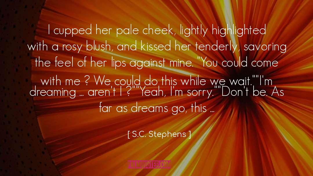 Scribbler Of Dreams quotes by S.C. Stephens