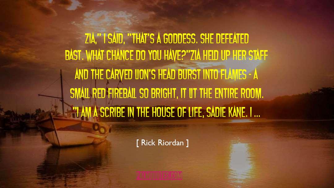 Scribes quotes by Rick Riordan