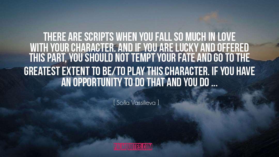 Scripts quotes by Sofia Vassilieva
