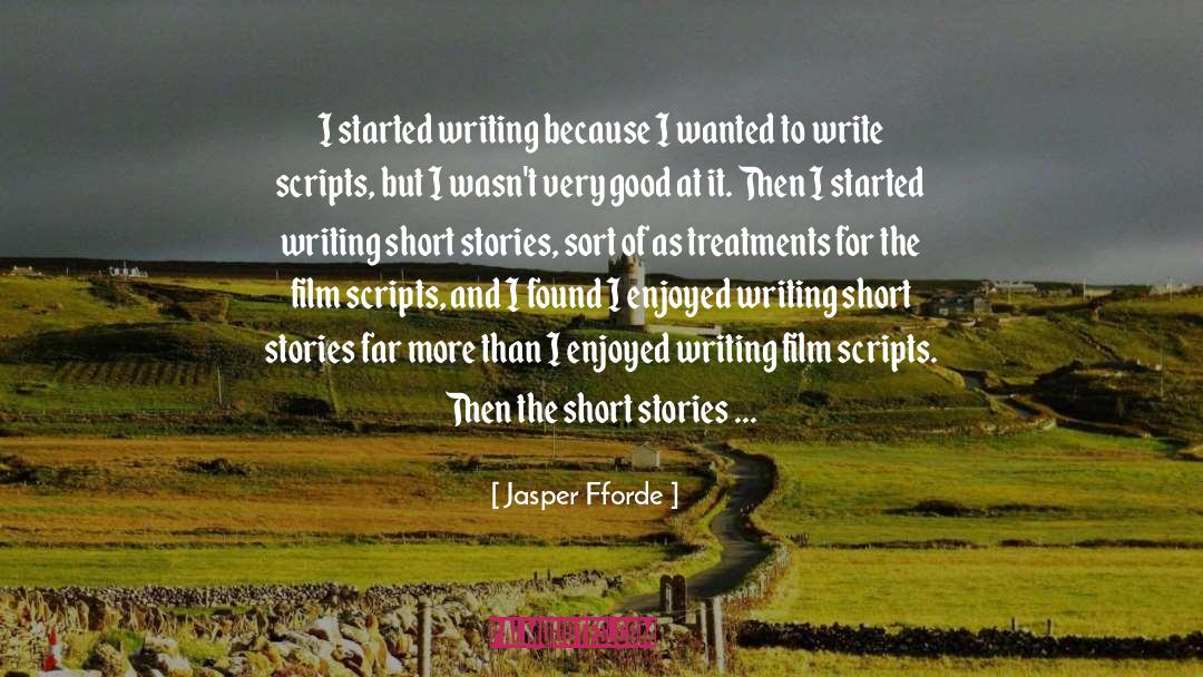 Scripts quotes by Jasper Fforde