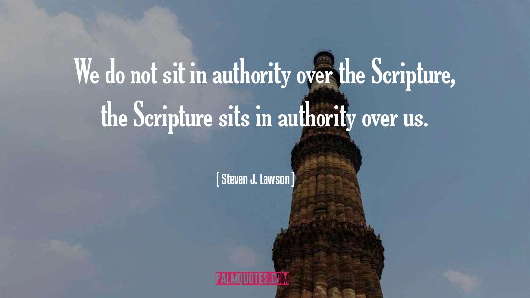 Scripture quotes by Steven J. Lawson