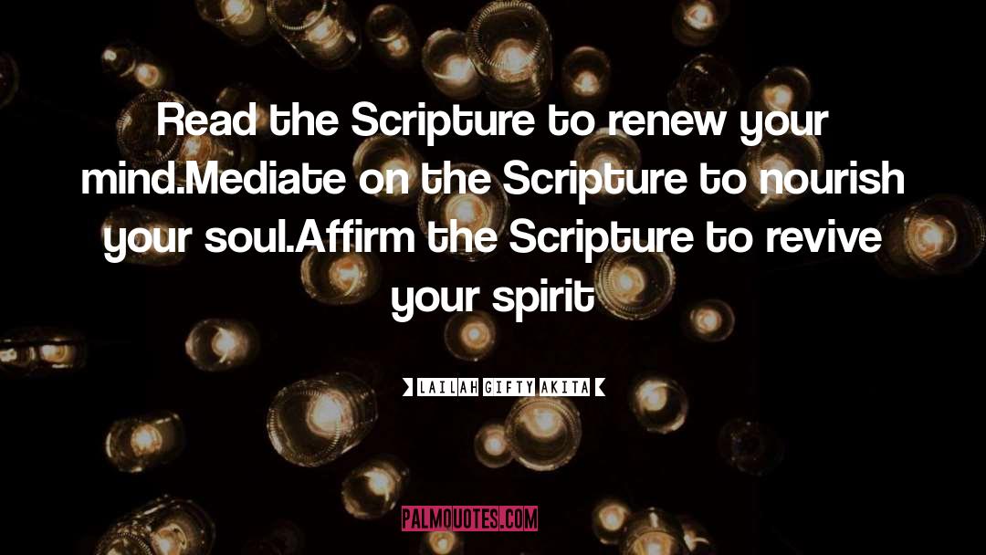 Scripture Thanksgiving quotes by Lailah Gifty Akita