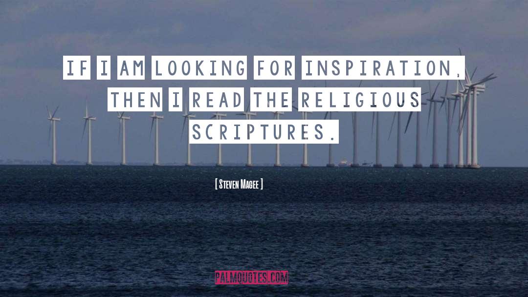 Scriptures quotes by Steven Magee