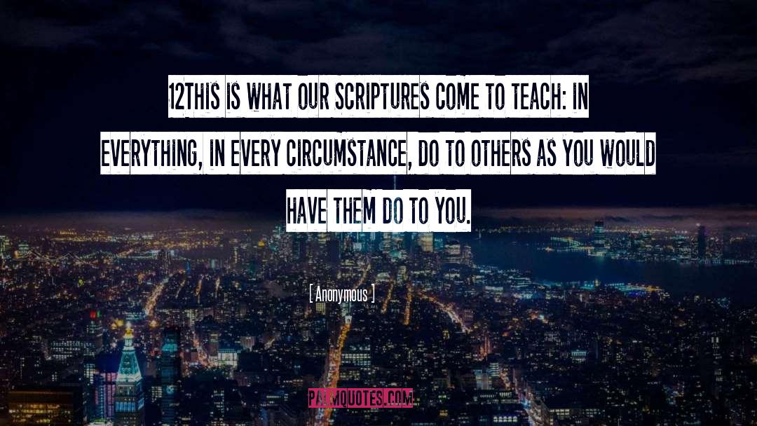 Scriptures quotes by Anonymous