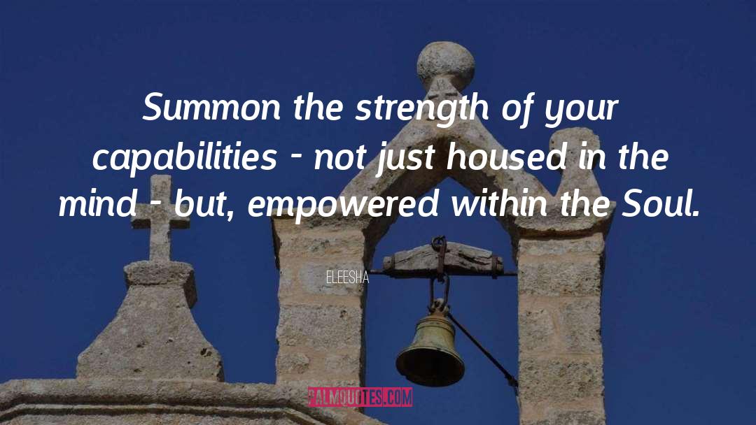 Scriptures Strength quotes by Eleesha