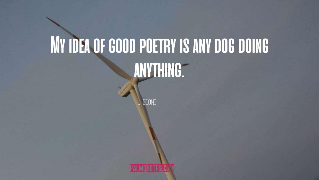 Sculpting Poetry quotes by J. Boone