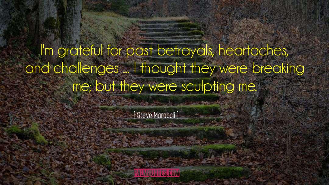 Sculpting quotes by Steve Maraboli