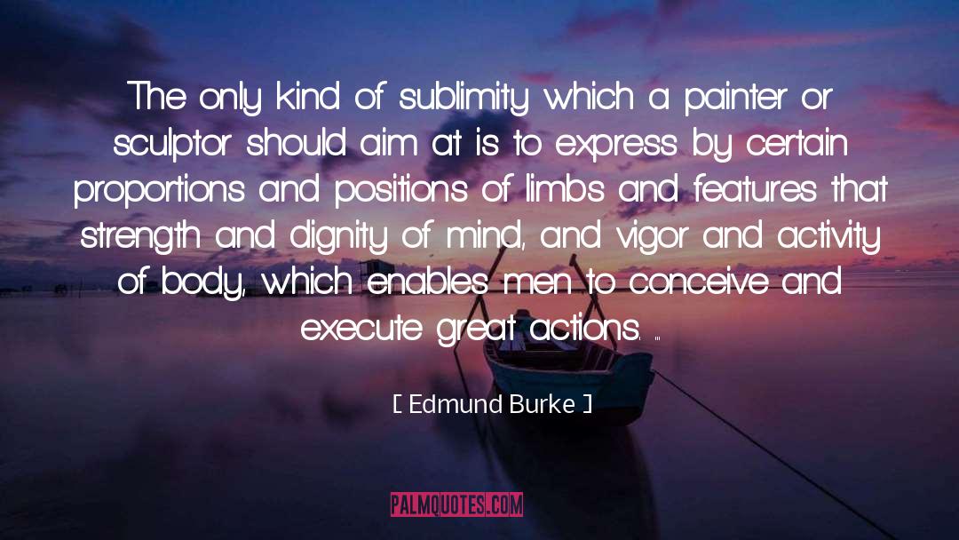 Sculptor quotes by Edmund Burke