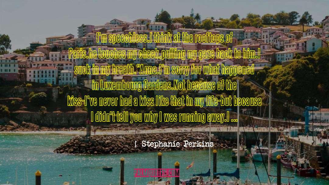 Sculpture Gardens quotes by Stephanie Perkins