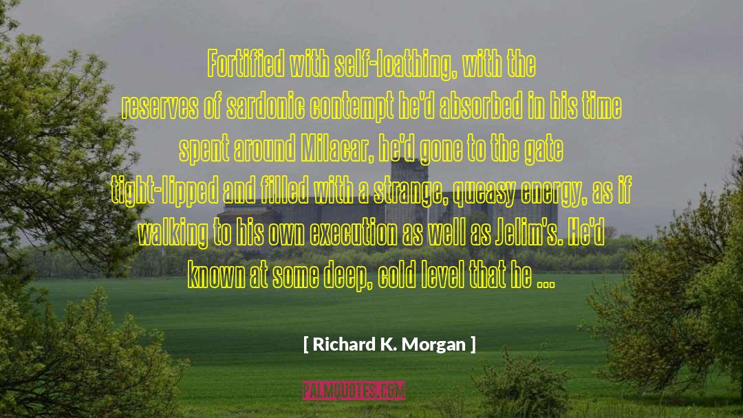 Se Self Execution quotes by Richard K. Morgan