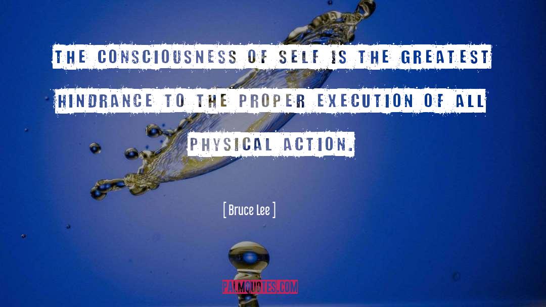 Se Self Execution quotes by Bruce Lee