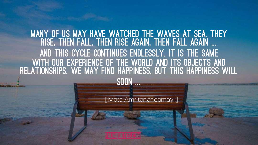 Sea And Peace quotes by Mata Amritanandamayi