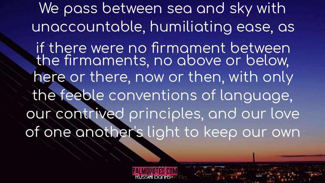 Sea And Sky quotes by Russell Banks