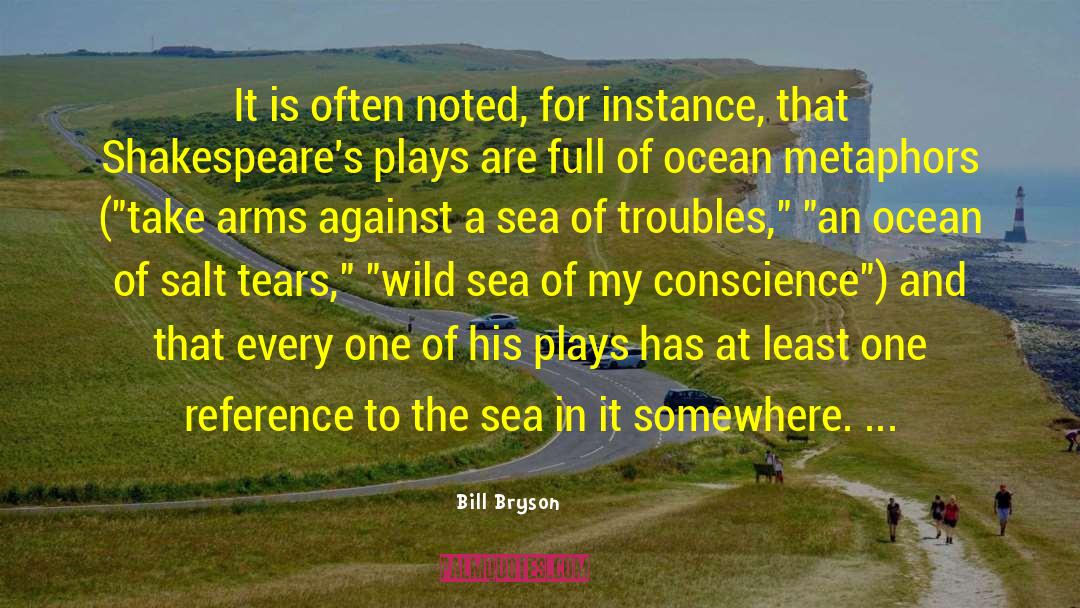 Sea Birds quotes by Bill Bryson