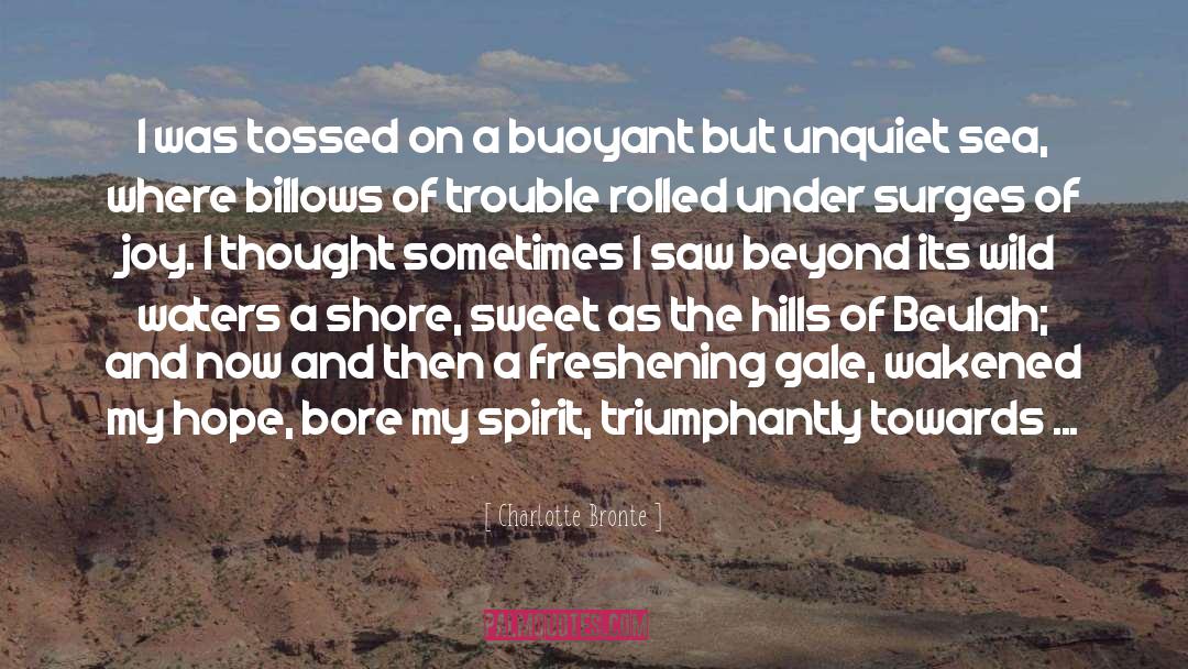 Sea Breeze Series quotes by Charlotte Bronte