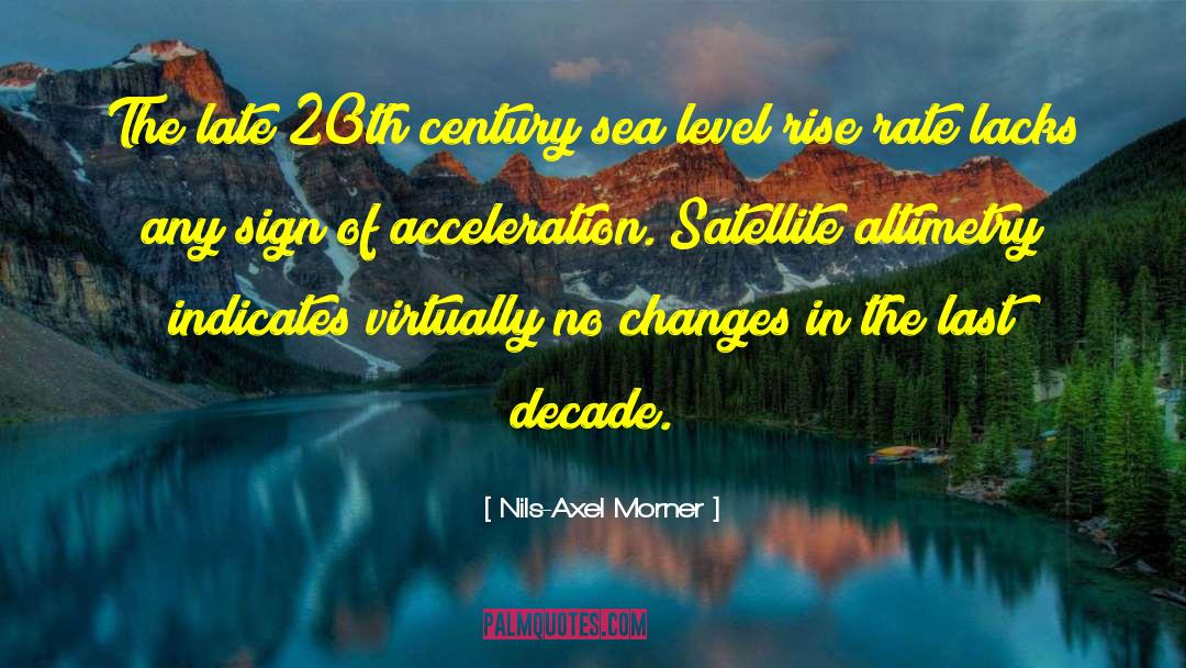 Sea Level Rise quotes by Nils-Axel Morner
