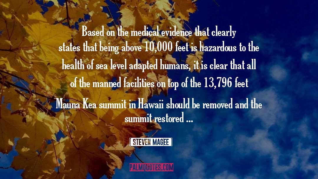 Sea Level Rise quotes by Steven Magee