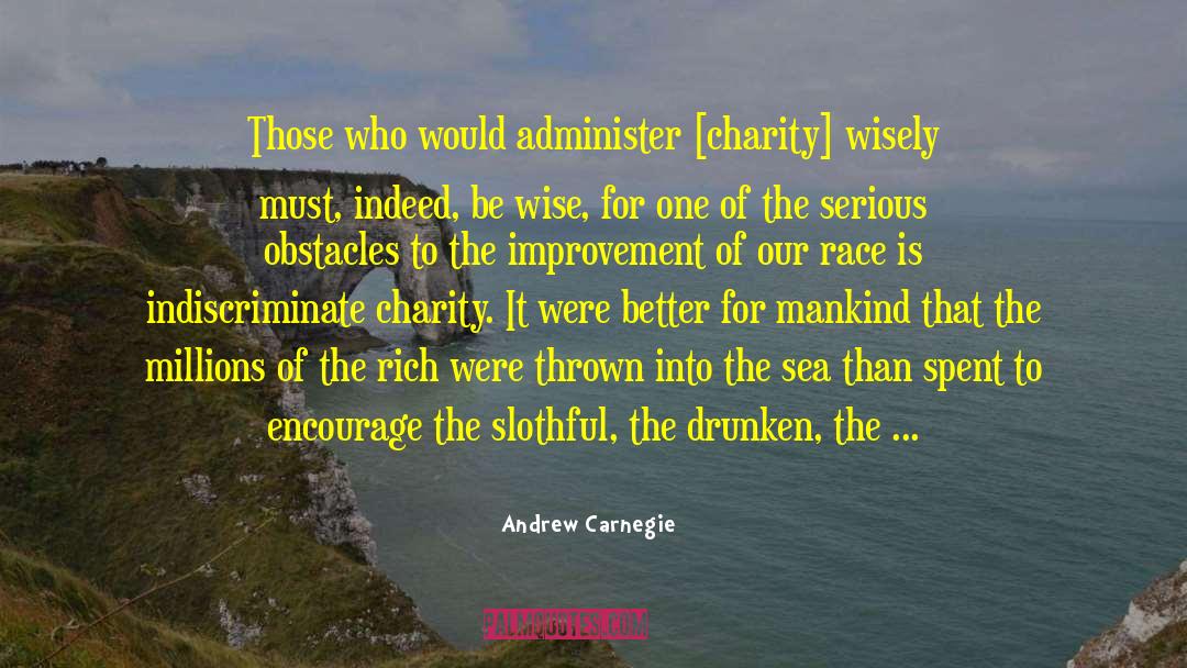 Sea Life quotes by Andrew Carnegie