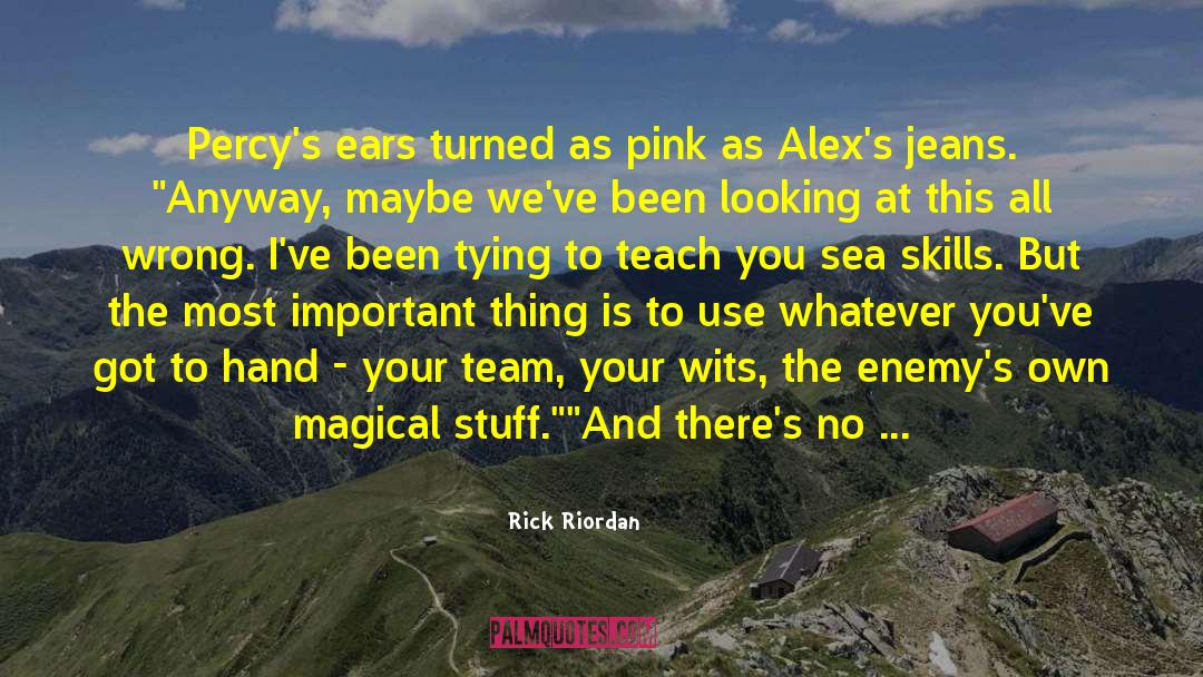 Sea Of Dreams quotes by Rick Riordan