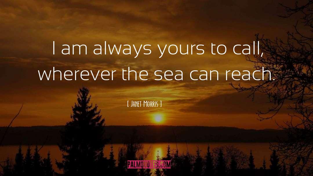 Sea Shanty quotes by Janet Morris