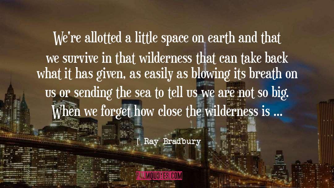 Sea Sickness quotes by Ray Bradbury