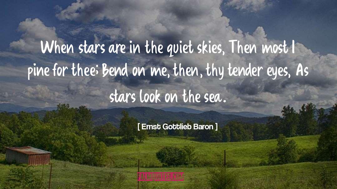 Sea Stars quotes by Ernst Gottlieb Baron
