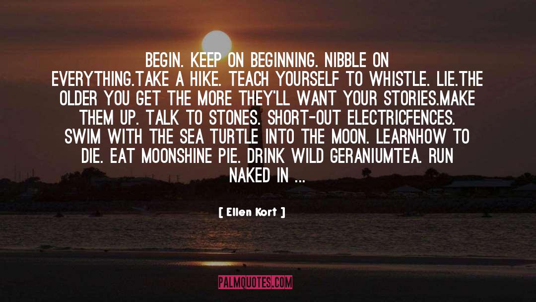 Sea Turtle quotes by Ellen Kort