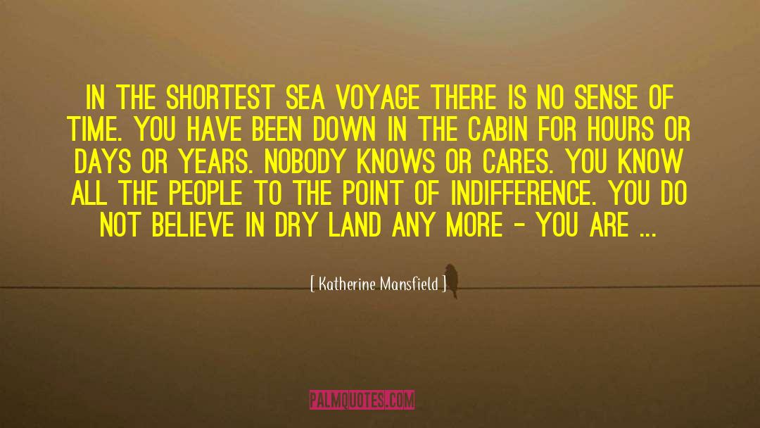 Sea Voyage quotes by Katherine Mansfield