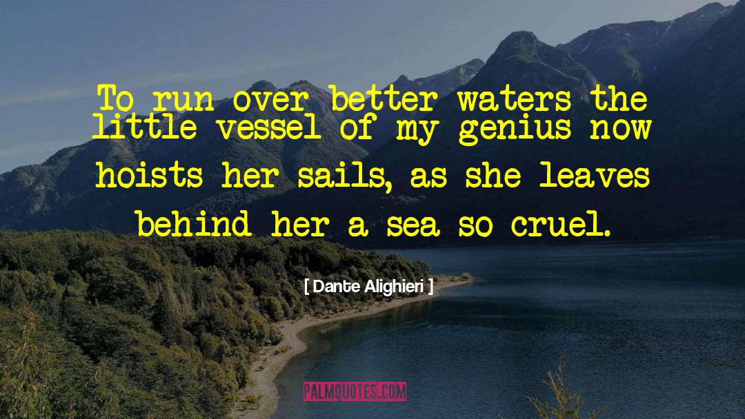 Sea Water quotes by Dante Alighieri