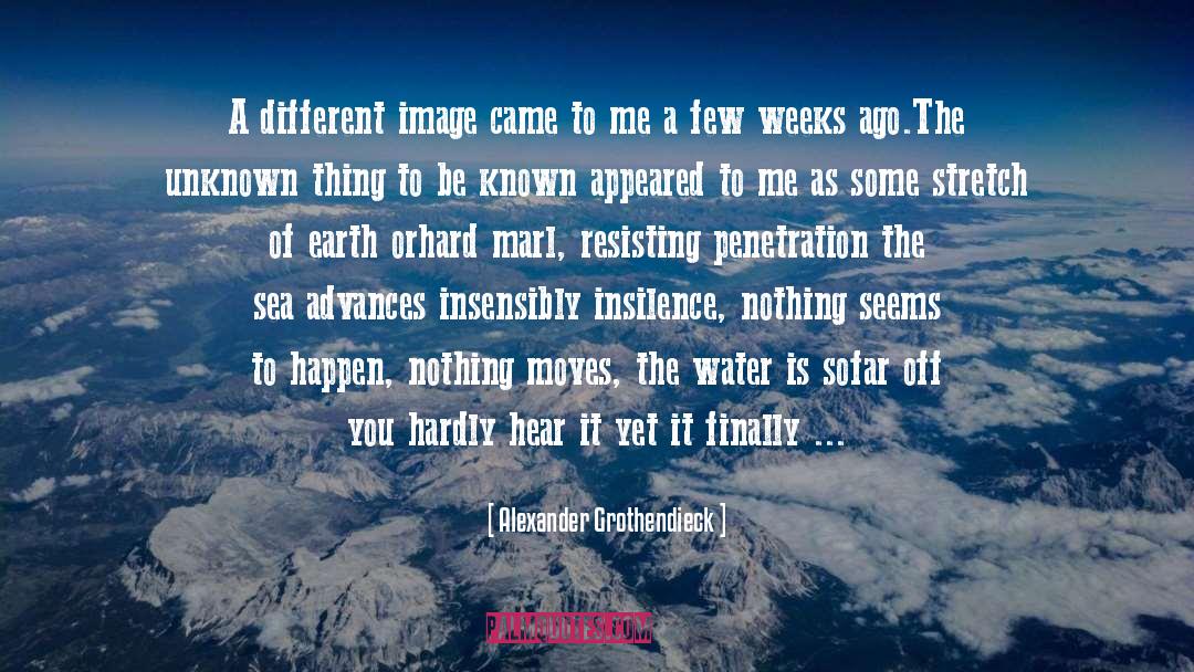 Sea Water quotes by Alexander Grothendieck