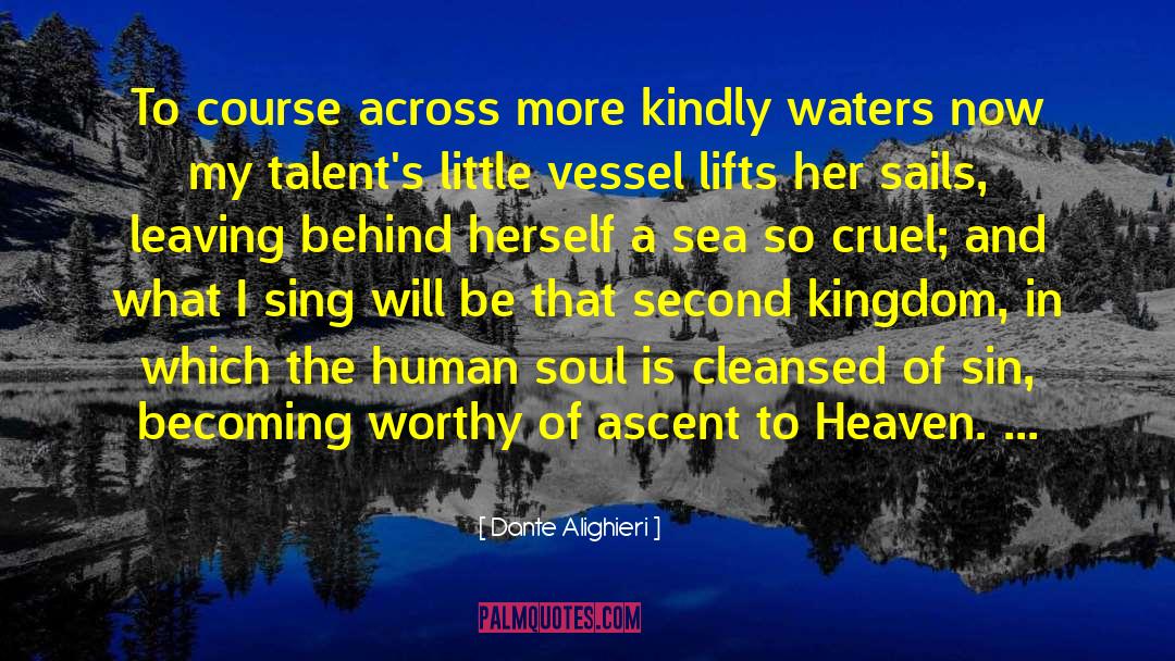 Sea Water quotes by Dante Alighieri