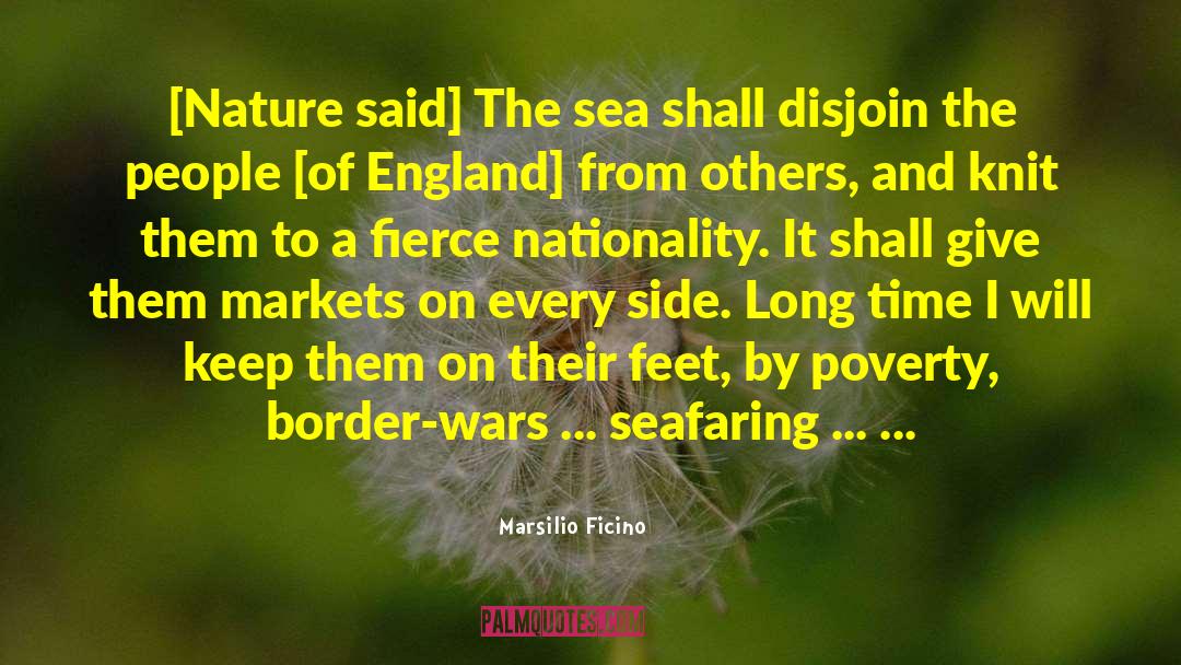 Seafaring quotes by Marsilio Ficino