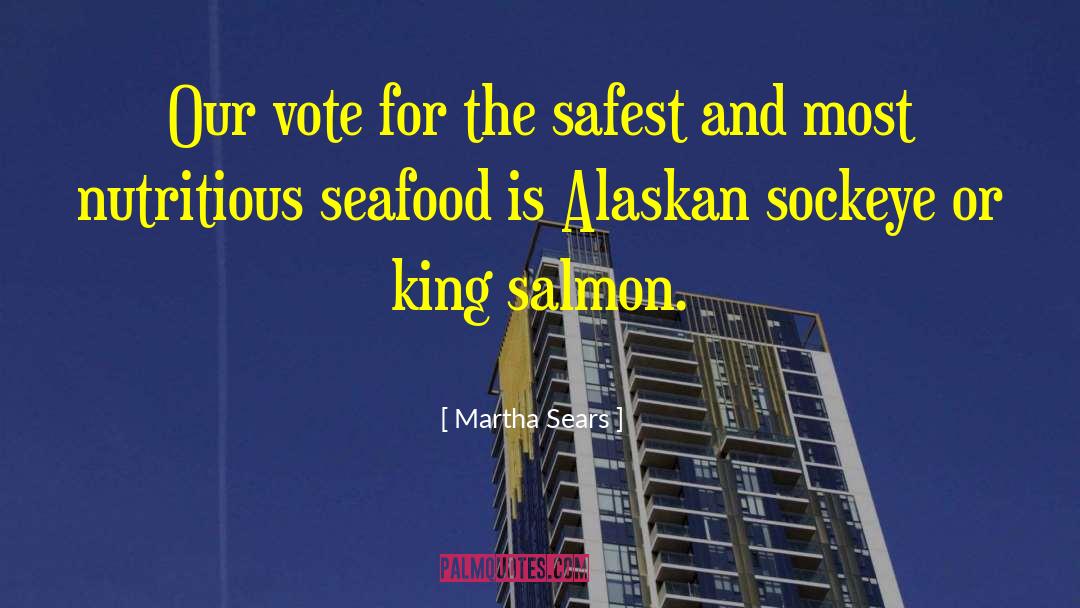 Seafood quotes by Martha Sears