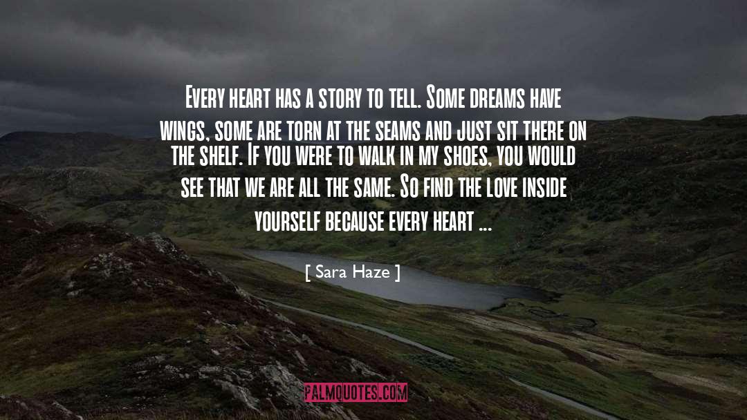 Seams quotes by Sara Haze