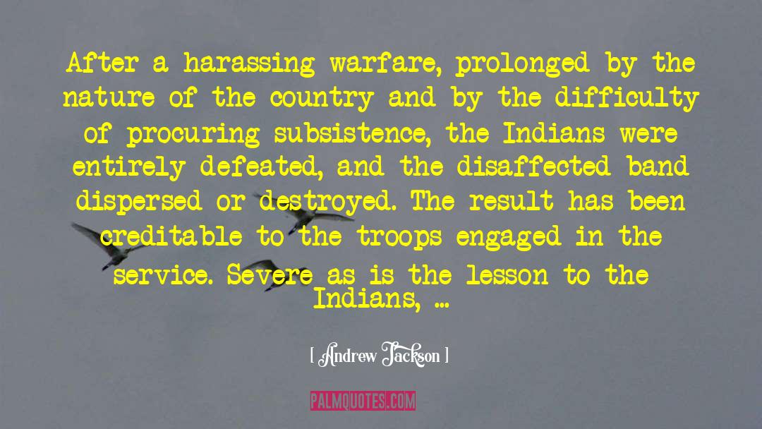Seamstresses In Service quotes by Andrew Jackson