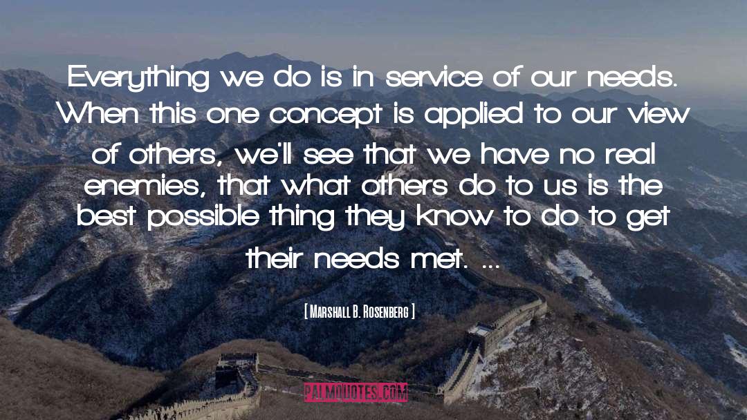 Seamstresses In Service quotes by Marshall B. Rosenberg